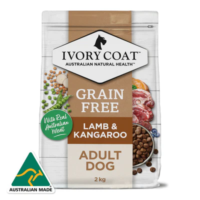 vory coat dog food Grain-Free Adult Lamb & Kangaroo formula