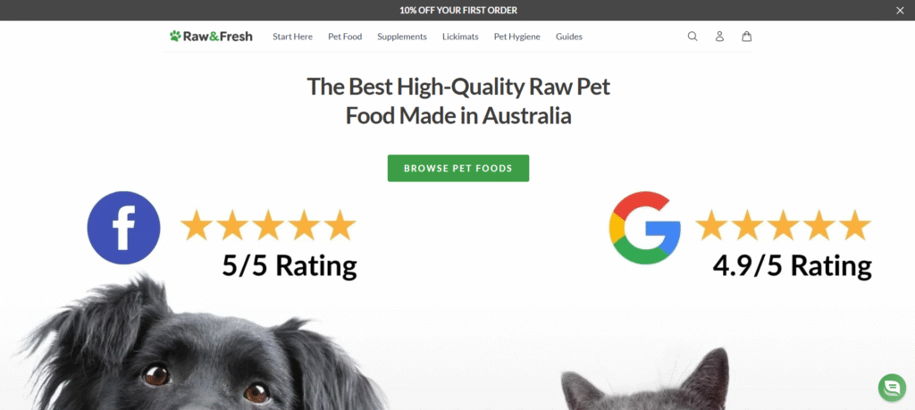 best raw cat food in austrailia